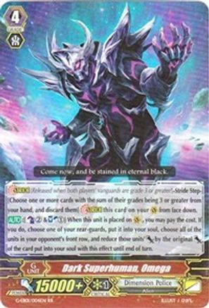 Dark Superhuman, Omega (G-EB01/004EN) [Cosmic Roar]