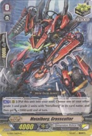 Metalborg, Grasscutter (G-EB01/016EN) [Cosmic Roar]