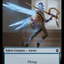 Phyrexian Golem // Faerie Double-Sided Token [Bloomburrow Commander Tokens]
