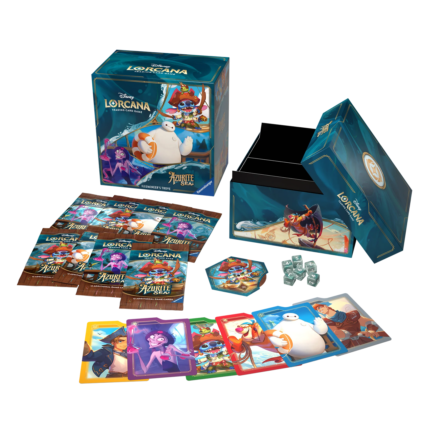 Disney Lorcana TCG: Azurite Sea Illumineer's Trove (S6) *Sealed*