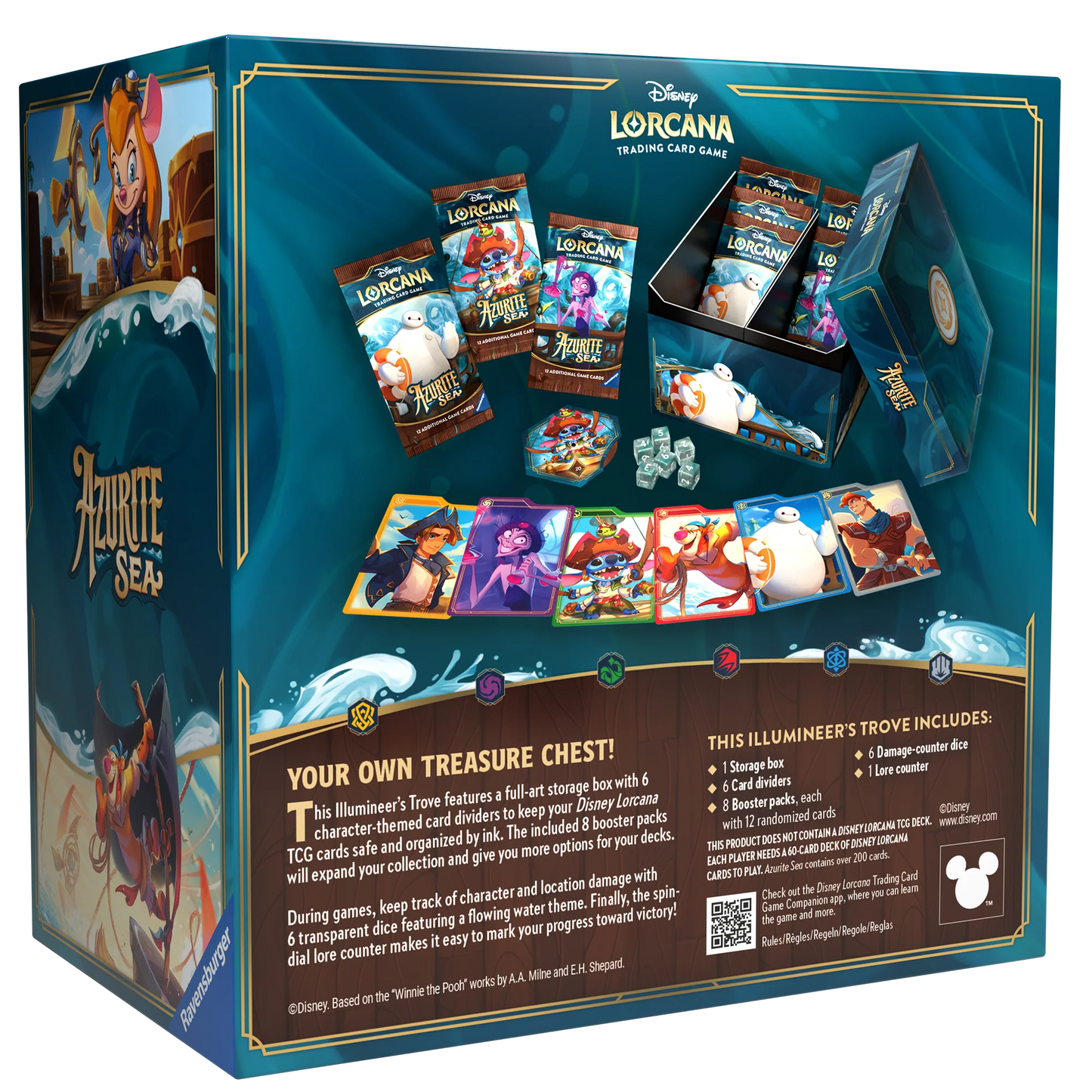 Disney Lorcana TCG: Azurite Sea Illumineer's Trove (S6) *Sealed*