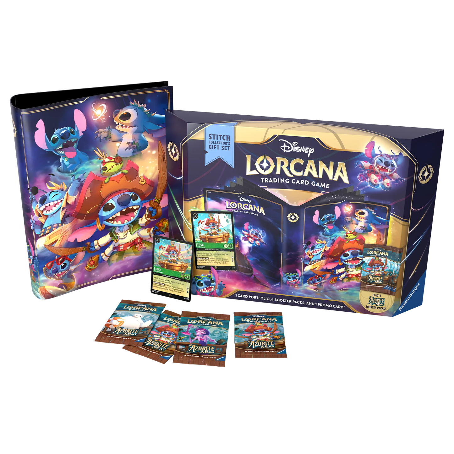 Disney Lorcana TCG: Azurite Sea Stitch Collector's Set (S6) *Sealed*