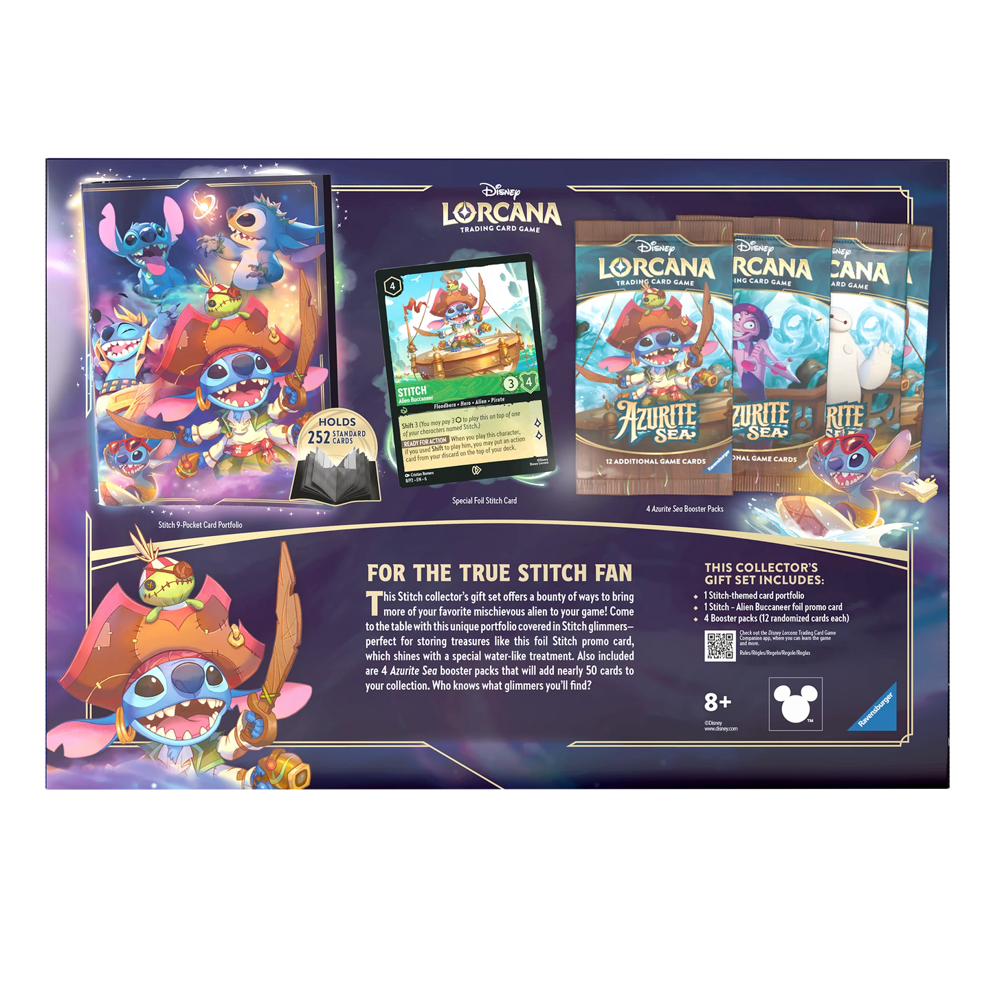 Disney Lorcana TCG: Azurite Sea Stitch Collector's Set (S6) *Sealed*