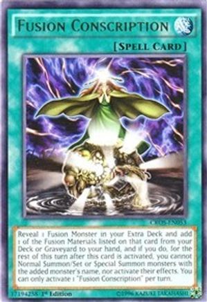 Fusion Conscription [CROS-EN053] Rare