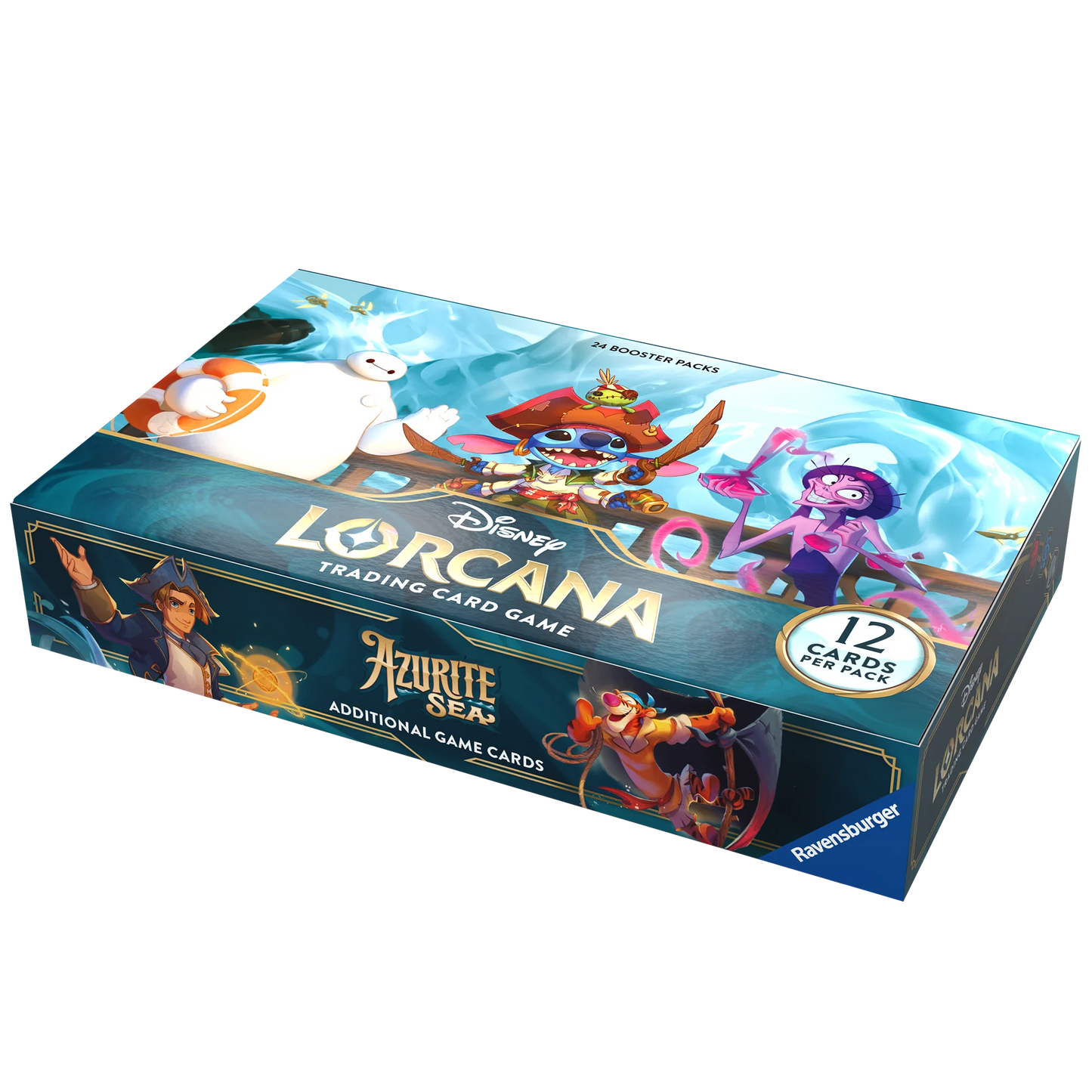 Disney Lorcana TCG: Azurite Sea Booster Box (S6) *Sealed*