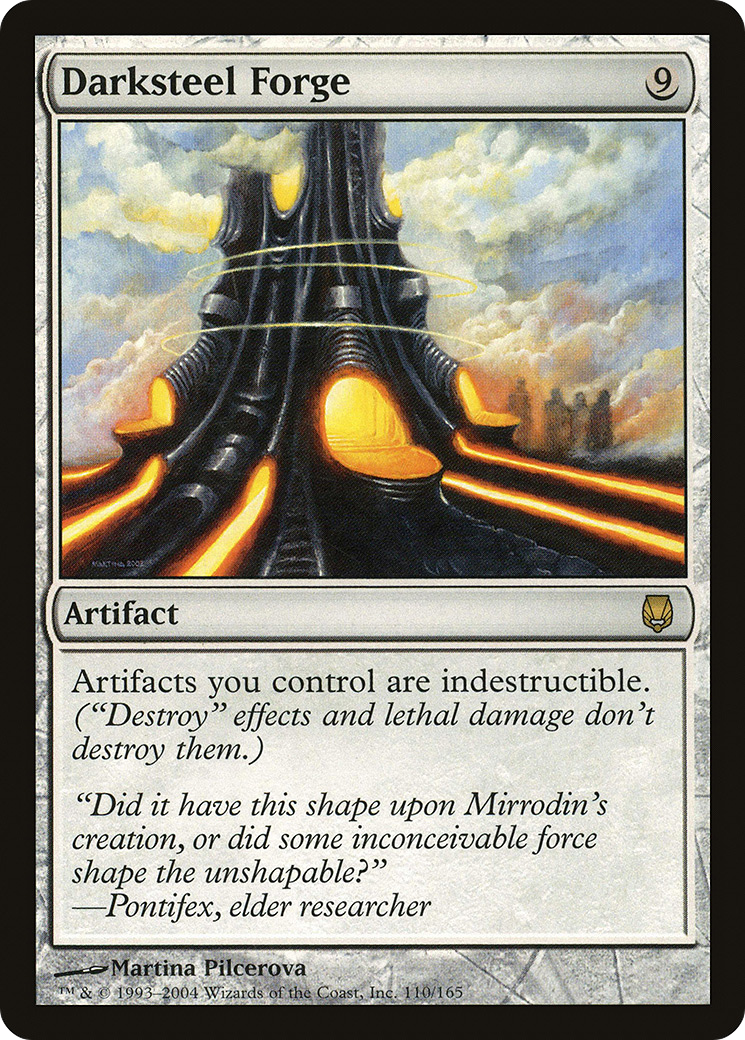 Darksteel Forge (DST-110) - Darksteel Foil