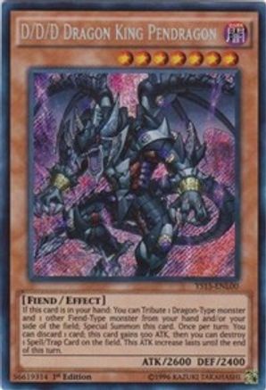 D/D/D Dragon King Pendragon [YS15-END00] Ultra Rare
