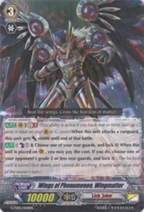 Wings of Phenomenon, WIngmatter (G-TD05/004EN) [Fateful Star Messiah]