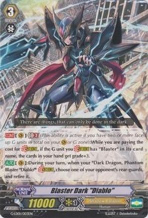 Blaster Dark "Diablo" (G-LD01/003EN) [G-Legend Deck Vol.1: The Dark]