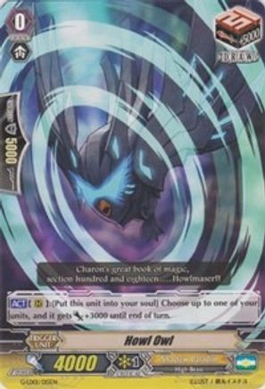 Howl Owl (G-LD01/015EN) [G-Legend Deck Vol.1: The Dark]