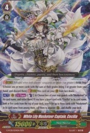 White Lily Musketeer Captain, Cecilia (G-FC01/024EN) [Fighter's Collection 2015]