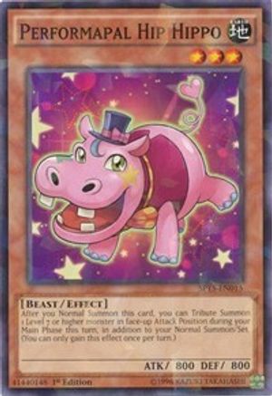 Performapal Hip Hippo [SP15-EN015] Shatterfoil Rare