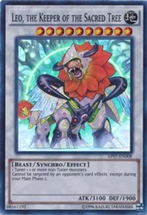 Leo, the Keeper of the Sacred Tree [AP07-EN008] Super Rare