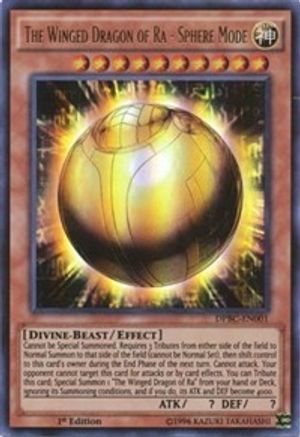 The Winged Dragon of Ra - Sphere Mode [DPBC-EN001] Ultra Rare