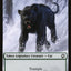 Wolf // Guenhwyvar Double-Sided Token [Dungeons & Dragons: Adventures in the Forgotten Realms Tokens]