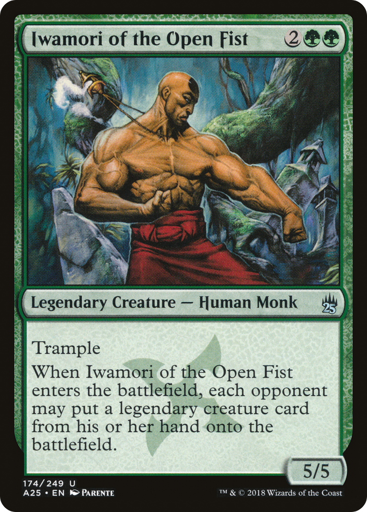 Iwamori of the Open Fist (A25-174) - Masters 25 Foil