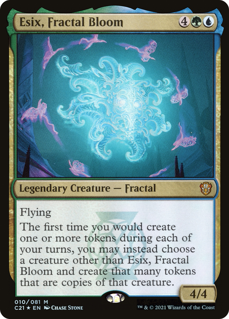 Esix, Fractal Bloom [Commander 2021]