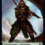 Elf Warrior // Dragon Double-Sided Token [Kaldheim Tokens]