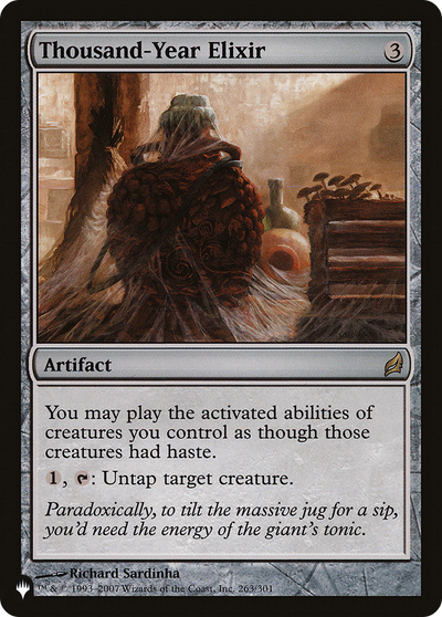 Thousand-Year Elixir [The List]