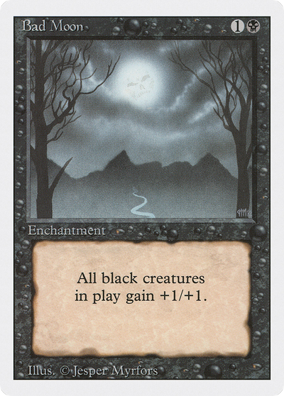 Bad Moon (3ED-) - Revised Edition