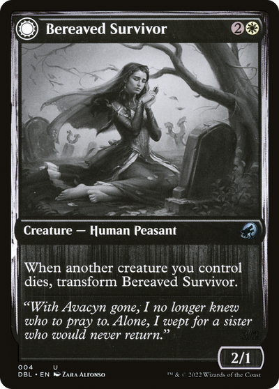 Bereaved Survivor // Dauntless Avenger [Innistrad: Double Feature]