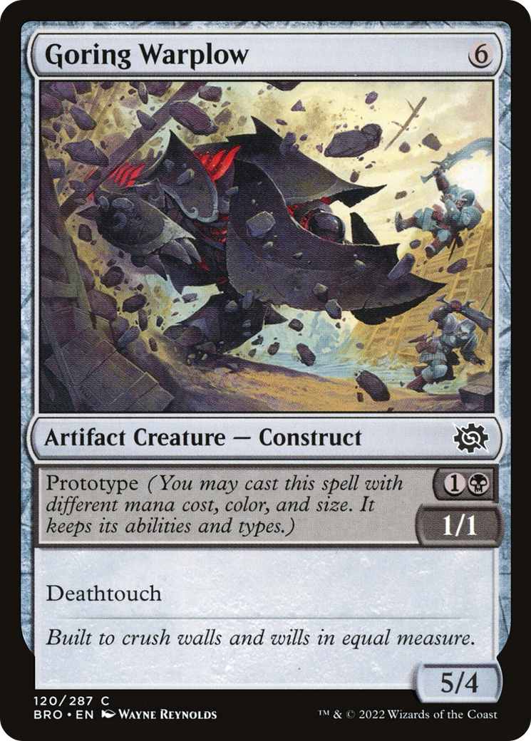 Goring Warplow [The Brothers' War]