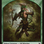 Elf Warrior // Zombie Double-Sided Token [Commander 2016 Tokens]