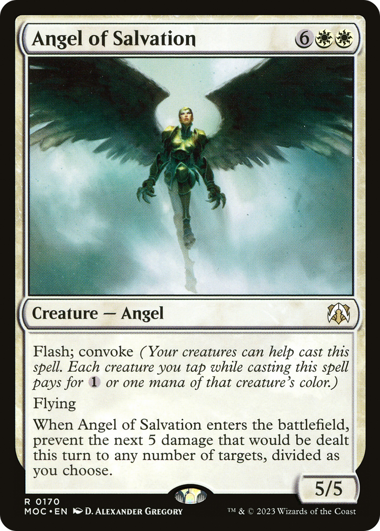 Angel of Salvation [March of the Machine Commander]