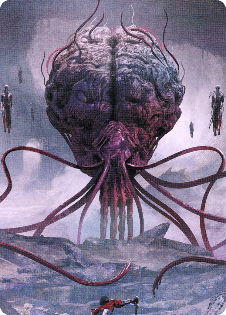 Elder Brain // Elder Brain (ACLB-013) - Battle for Baldur's Gate Art Series (Borderless) Foil