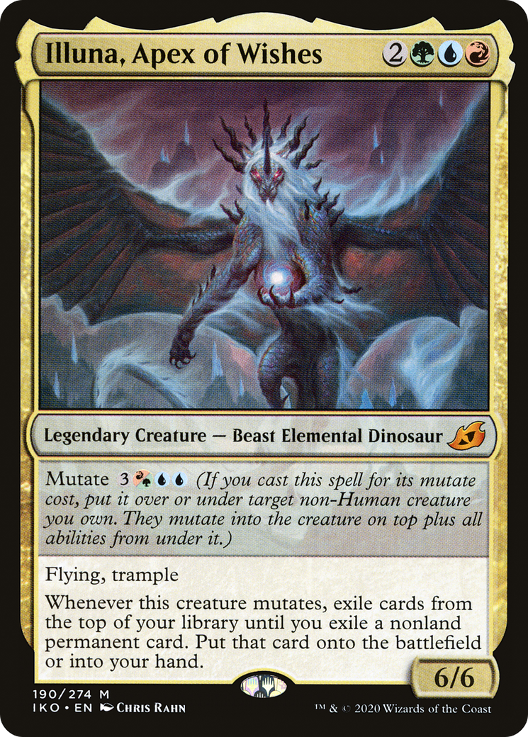 Illuna, Apex of Wishes (IKO-190) - Ikoria: Lair of Behemoths