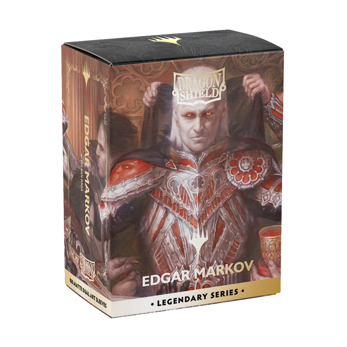 Dragonshield Sleeves - MTG Legendary Series: Edgar Markov (Matte Dual Art) (Standard Sized)