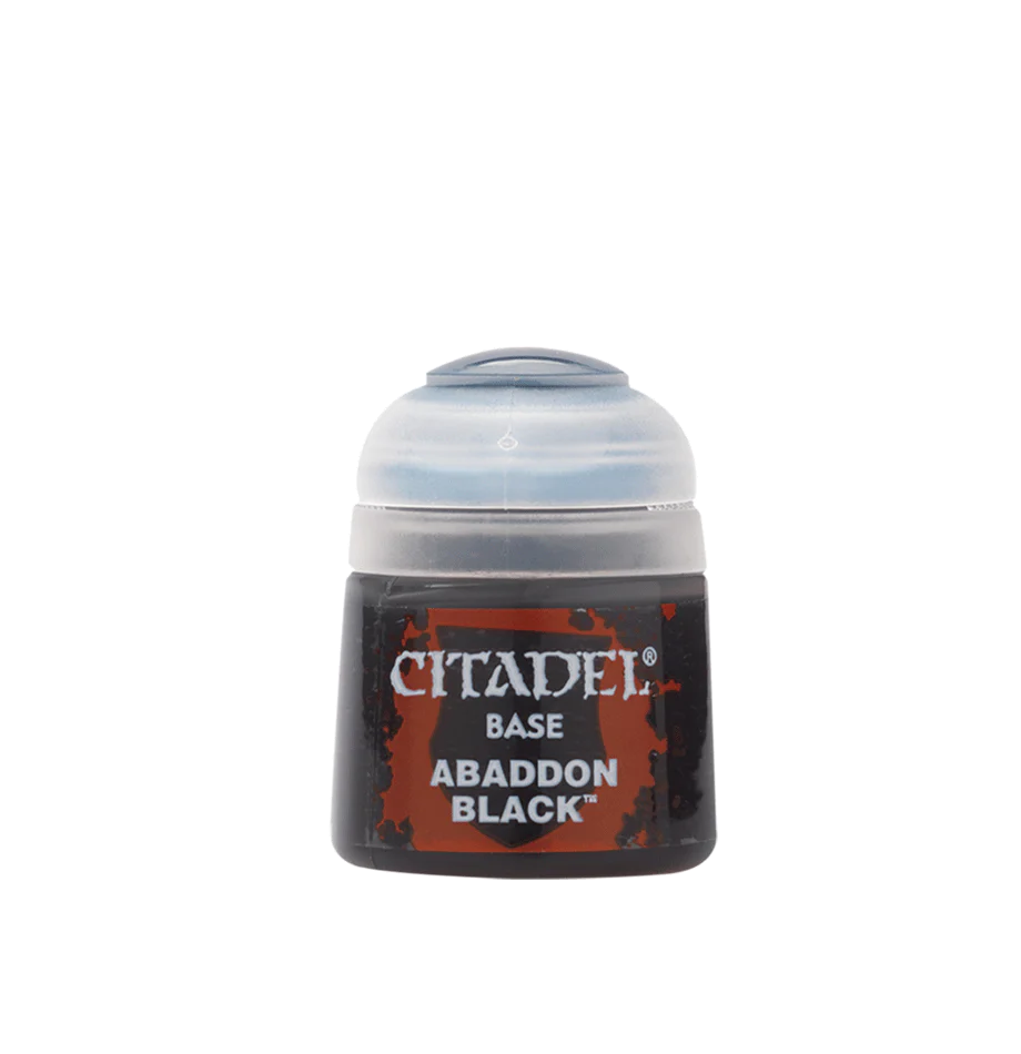 Warhammer - Citadel Paint 12ml - Abaddon Black [Base]