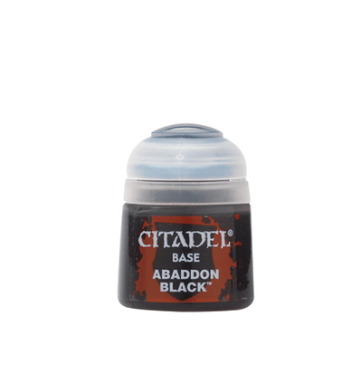 Warhammer - Citadel Paint 12ml - Abaddon Black [Base]