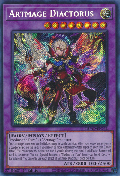 Artmage Diactorus [DUAD-EN032] Secret Rare