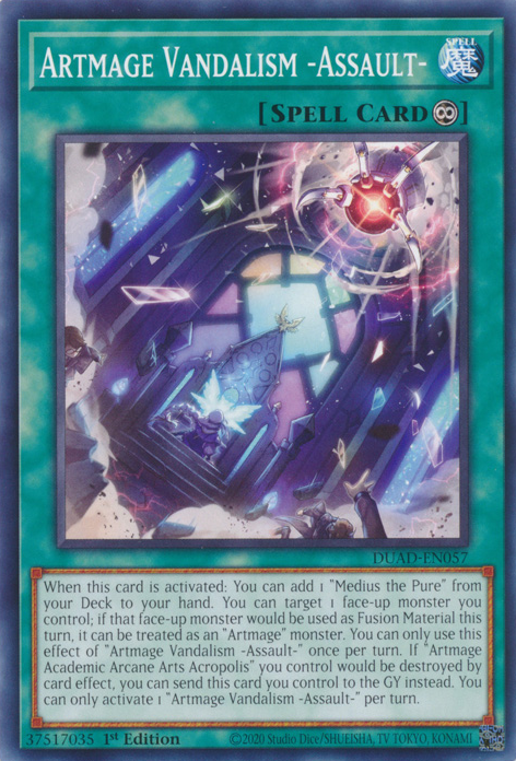 Artmage Vandalism -Assault- [DUAD-EN057] Common