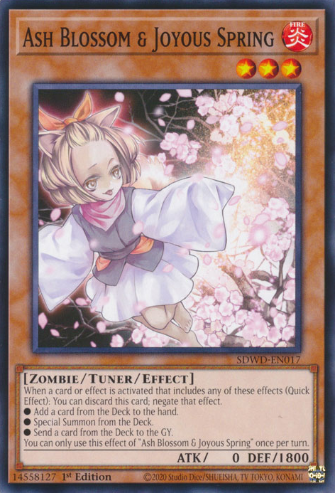 Ash Blossom & Joyous Spring - [SDWD-EN017] Common - SDWD PRE-ORDER, SHIPS 19/02/2025  - TCG Collector NZ - Yu-Gi-Oh Singles