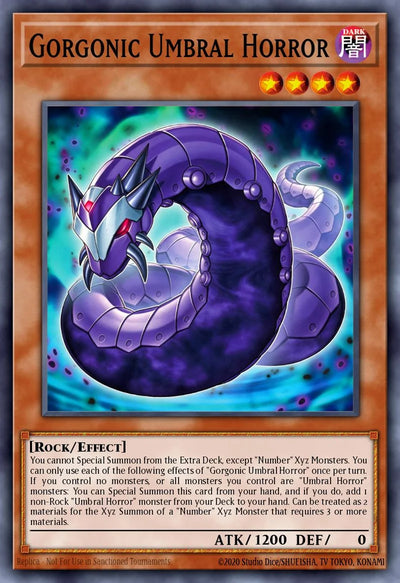 Gorgonic Umbral Horror [BETB-EN007] Secret Rare