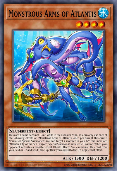 Monster Arms of Atlantis [BETB-EN015] Super Rare