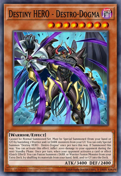 Destiny HERO - Destro-Dogma [BETB-EN021] Super Rare