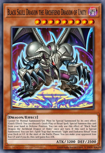 Black Skull Dragon, the Archfiend of Unity [BETB-EN026] Super Rare