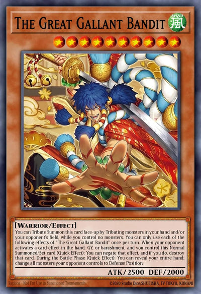 The Great Gallant Bandit [BETB-EN027] Secret Rare