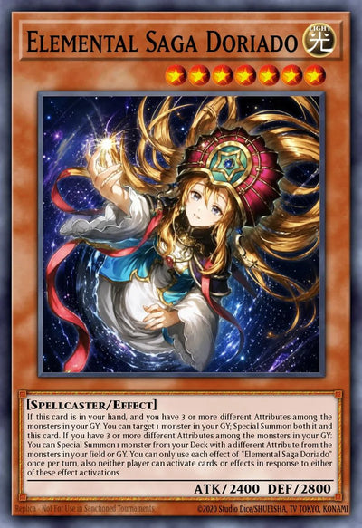 Elemental Saga Doriado [BETB-EN028] Secret Rare