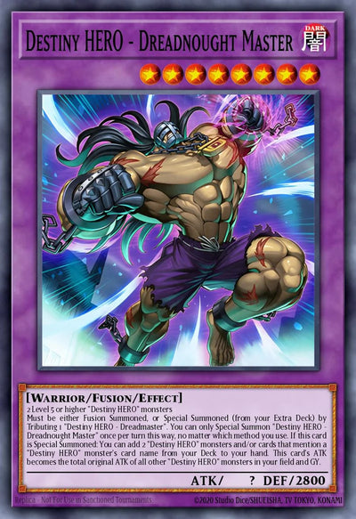 Destiny HERO - Dreadnought Master [BETB-EN037] Super Rare