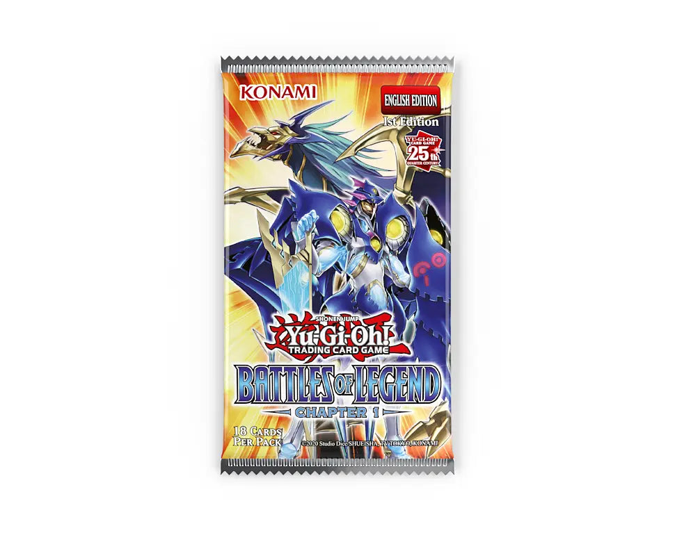 Yugioh! Booster Packs: Battles of Legend - Chapter 1 [BLC1] *Sealed*