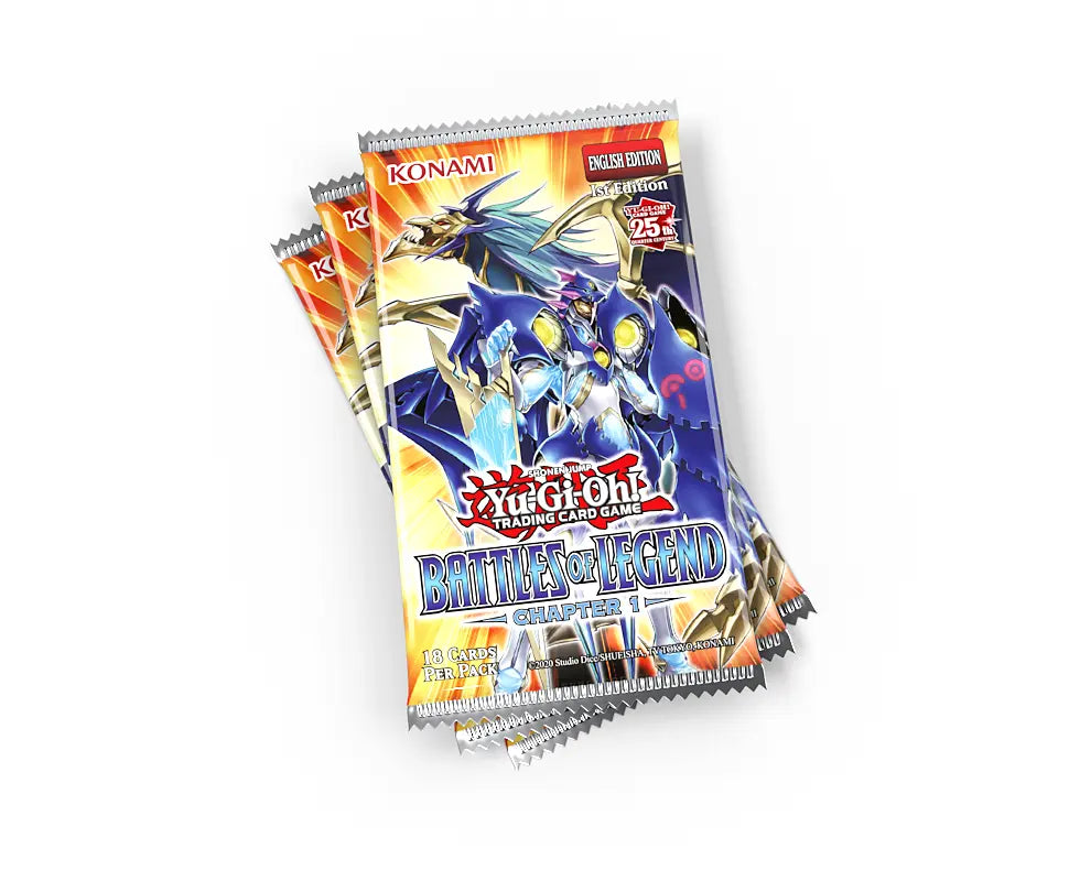 Yugioh! Booster Packs: Battles of Legend - Chapter 1 [BLC1] *Sealed*