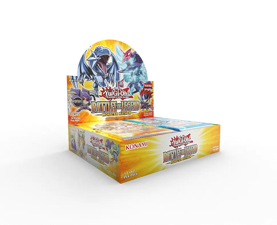 Yugioh! Booster Boxes: Battles of Legend: Monster Mayhem *Sealed*