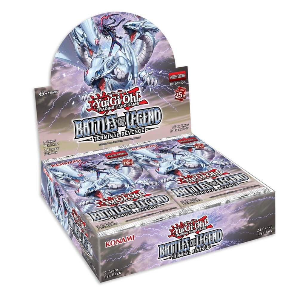 Yugioh! Booster Boxes: Battles of Legend: Terminal Revenge *Sealed*