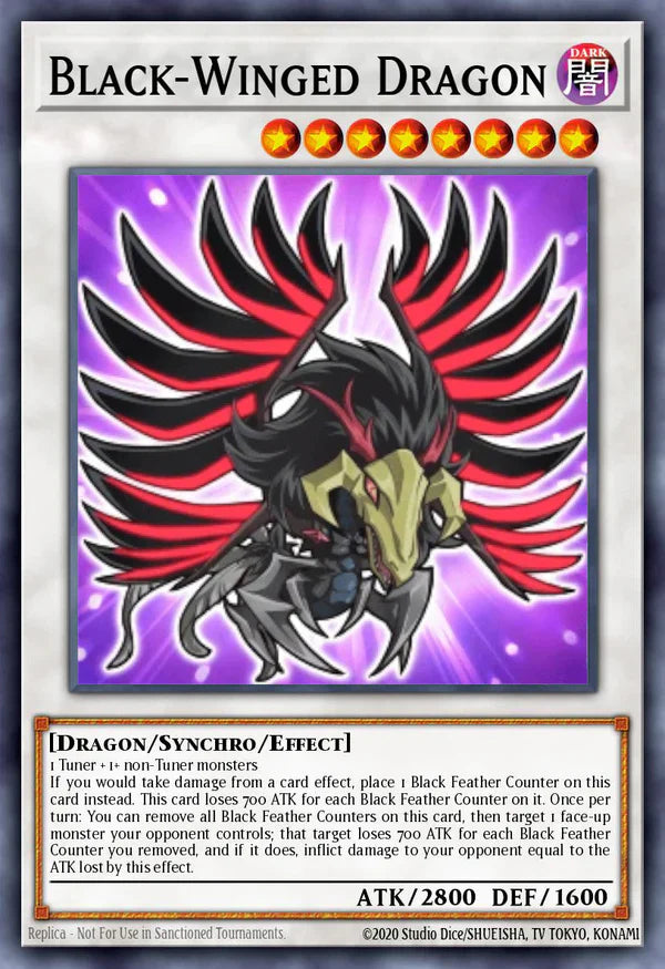 Black-Winged Dragon (L5DD-ENS03) [L5DD-ENS03] Secret Rare