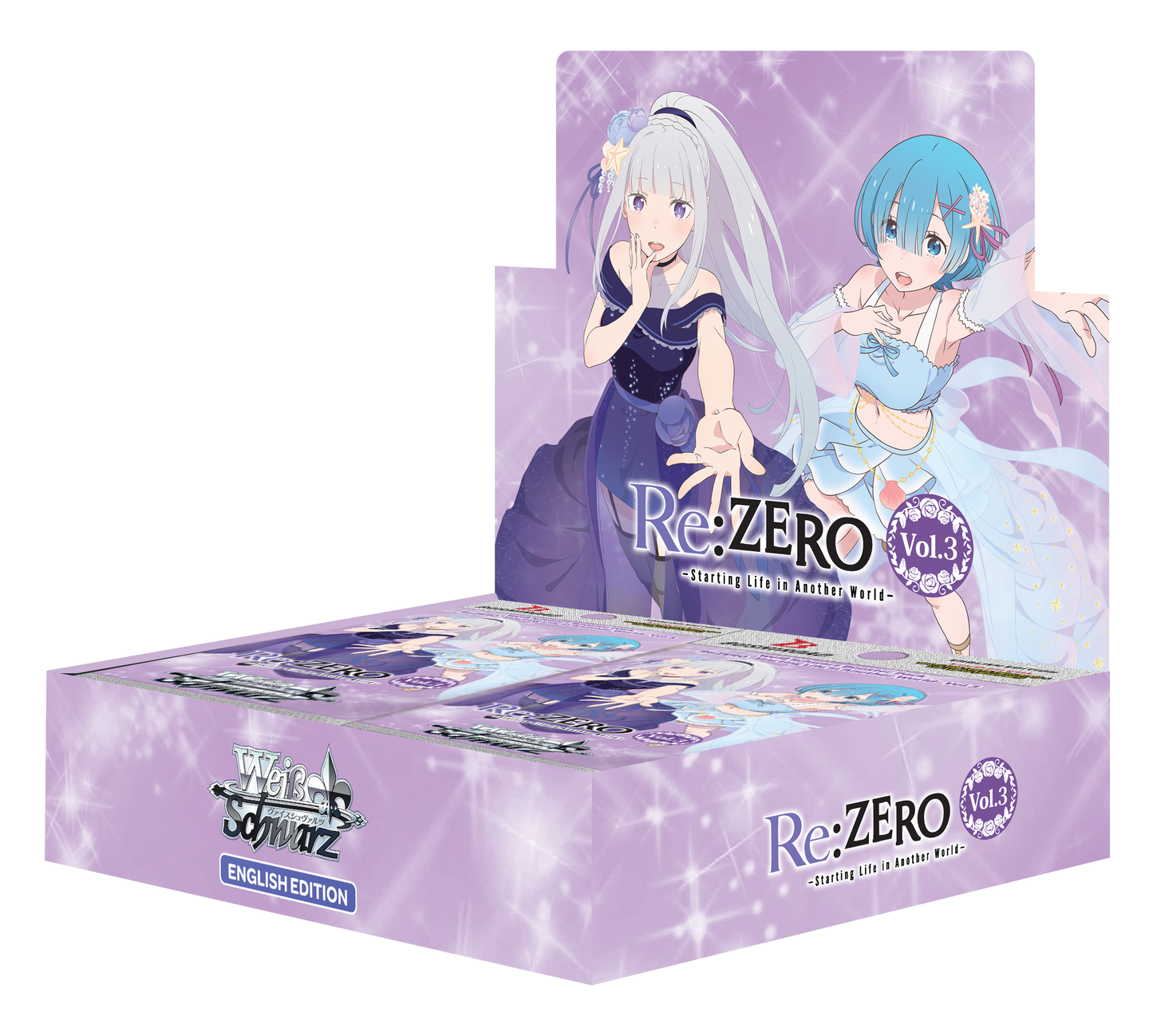 Weiss Schwarz: RE: Zero Starting Life In Another World - Vol. 3 Booster Box *Sealed*