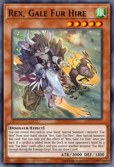 Rex, Ride Fur Hire [BPRO-EN017] Super Rare